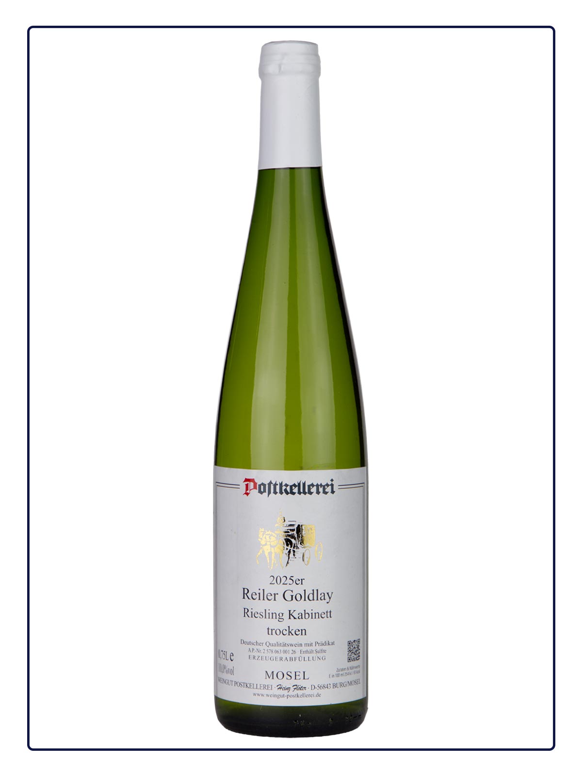 Reiler Goldlay Riesling Kabinett trocken 2025er